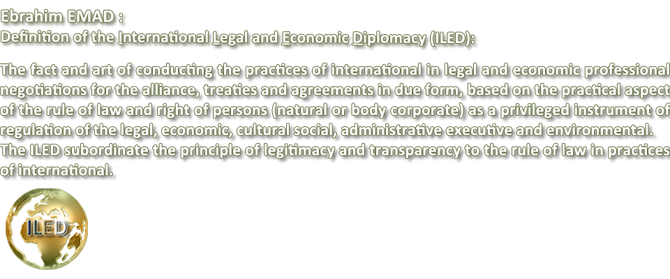 >> Emad : La Mondialisation et les Diplomaties