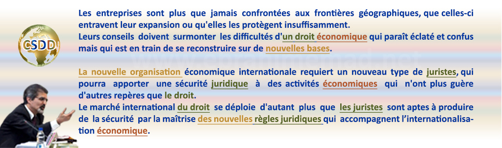 EMAD : le CSDD, nouveau type de juriste