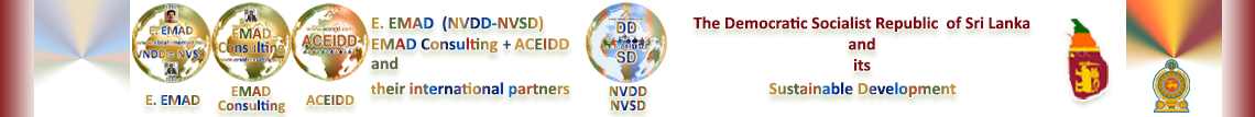 E. EMAD, EMAD Consulting, ACEIDD, the NVSD, the R. of emad-dd-as-srilanka-en and its Sustainable Development