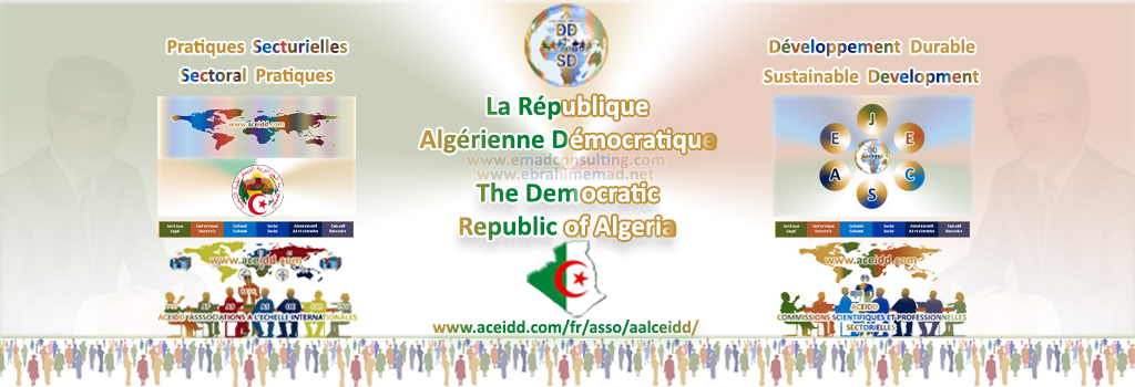 Ebrahim EMAD, la R. D. Algerie et son Développement Durable en Afrique 