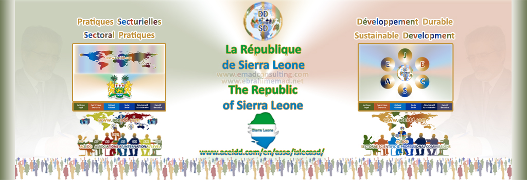 E. EMAD, the NVSD, the R. of Sierra Leone & its Sustainable  Development
