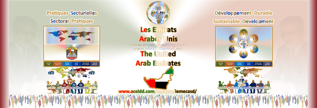 E. EMAD, EMAD Consulting, ACEIDD, The NVSD, The United Arab Emirates & its Sustainable  Development