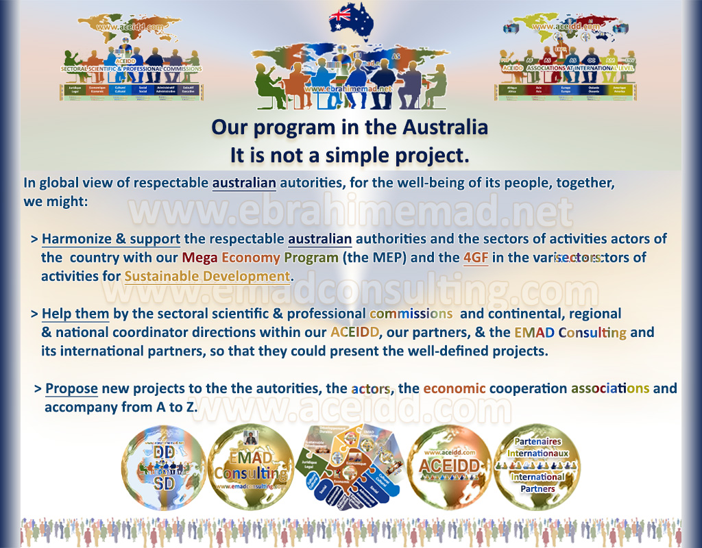 E. EMAD, the NVSD, the Australia & its Sustainable  Development > Our program