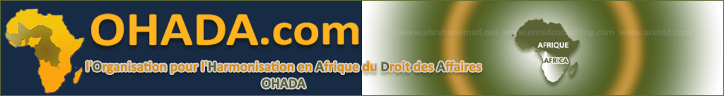 Africa -OHADA & E. EMAD, EMADCONSULTING & ACEIDD