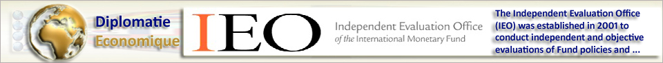 >> Site > The Independent Evaluation Office (IEO) was established in 2001 to conduct independent and objective evaluations on issues relevant to the mandate of the Fund. It is fully independent from the Management of the IMF and operates at arm's length from the Board of Executive Directors, representing the 186 member countries of the IMF.. ...  (Suite)